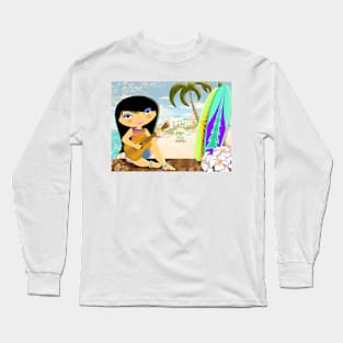 TropoGirl - In Old Waikiki Long Sleeve T-Shirt